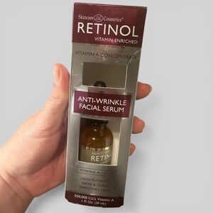 RETINOL - ANTI-WRINKLE FACIALSERUM - VITAMIN ENRICHED 1 fl oz RARE